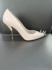 Alexander McQueen Punk Stud Leather Stiletto Pumps